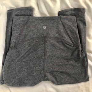 Lululemon Cropped Grey Leggings
